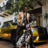 Rucsac Richie Rich Paint The Shark Gold Rucsac Richie Rich Paint The Shark Gold