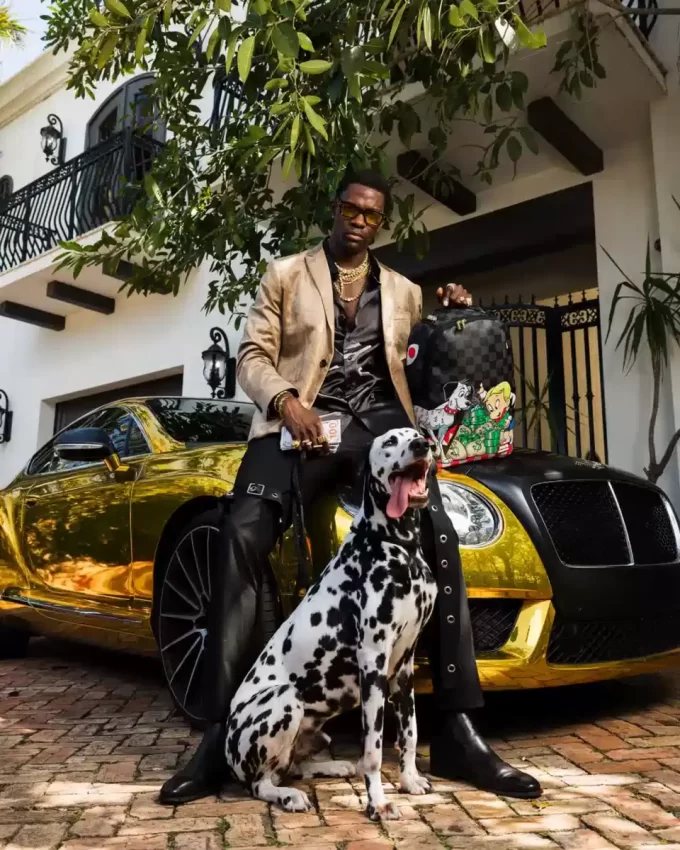 Rucsac Richie Rich Paint The Shark Gold Rucsac Richie Rich Paint The Shark Gold