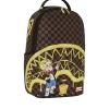 Rucsac Richie Rich Paint The Shark Gold Rucsac Richie Rich Paint The Shark Gold