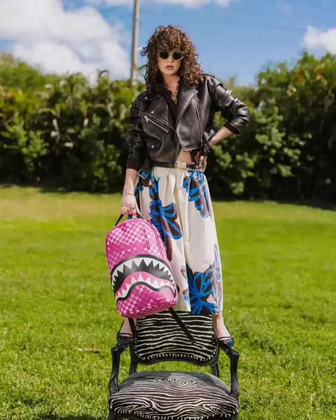 RUCSAC ROZ CAMOCHECK RUCSAC ROZ CAMOCHECK