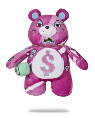RUCSAC ROZ PUNK MONEYBEAR URSULET DE PLUȘ