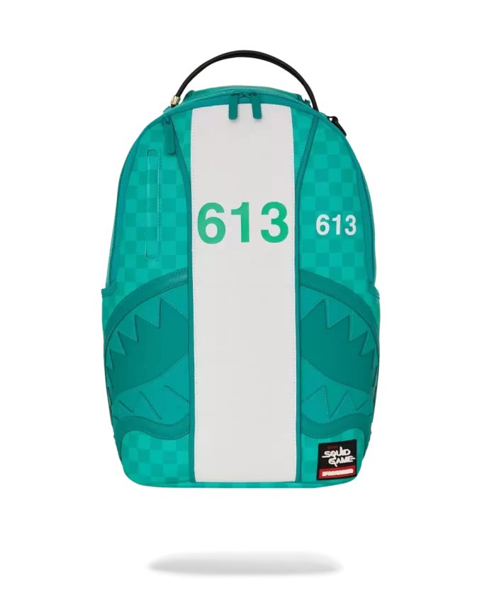Rucsac salopetă cu tematică SQUID GAME COLLAB Rucsac salopetă cu tematică SQUID GAME COLLAB