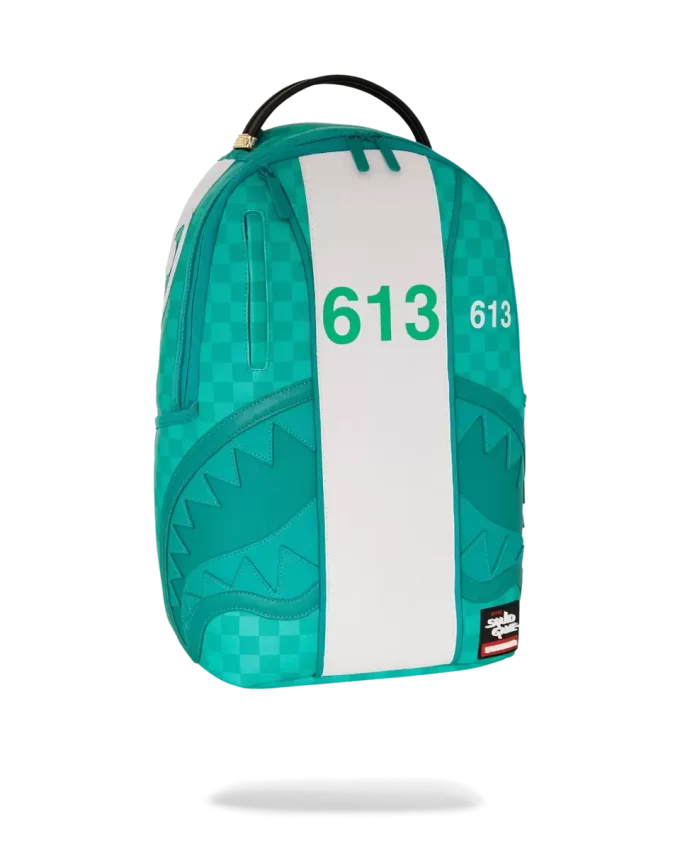 Rucsac salopetă cu tematică SQUID GAME COLLAB Rucsac salopetă cu tematică SQUID GAME COLLAB