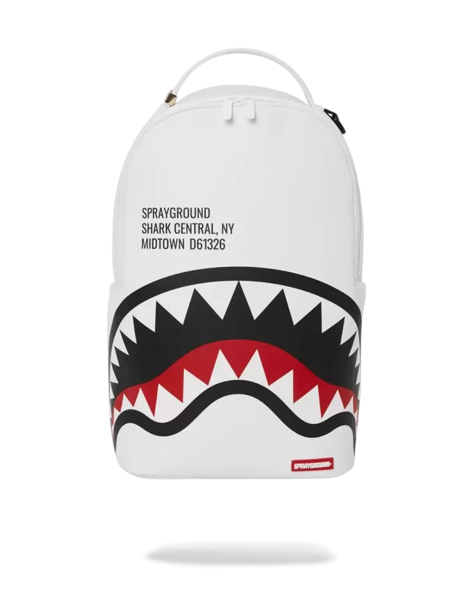 Rucsac SHARK CENTRAL (ALB) (DLXV) Rucsac SHARK CENTRAL (ALB) (DLXV)