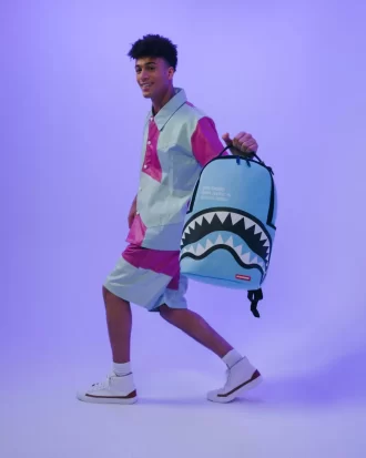 RUCSAC SHARK CENTRAL (ALBASTRU) (DLXV)