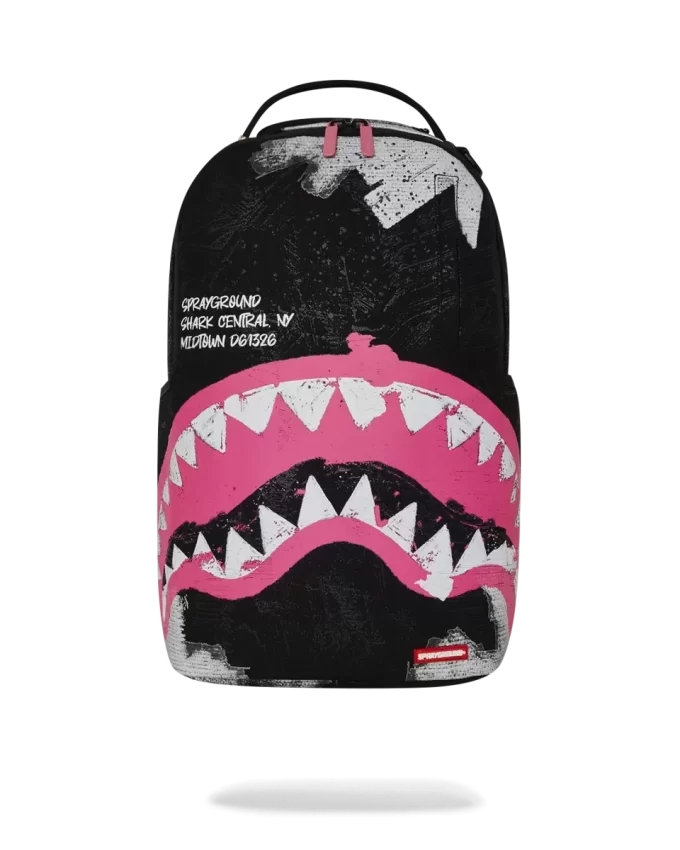 Rucsac Shark Central Art Acrilic DLX din bumbac Rucsac Shark Central Art Acrilic DLX din bumbac