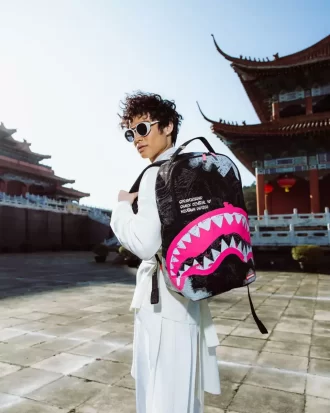 Rucsac Shark Central Art Acrilic DLX din bumbac