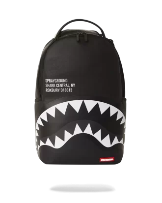 RUCSAC SHARK CENTRAL NEGRU/GRI (DLXV)
