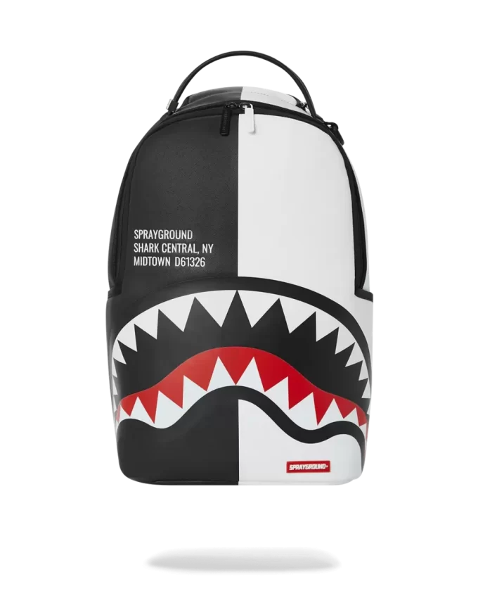 Rucsac Shark Central Split Negru/Alb (DLXV) Rucsac Shark Central Split Negru/Alb (DLXV)