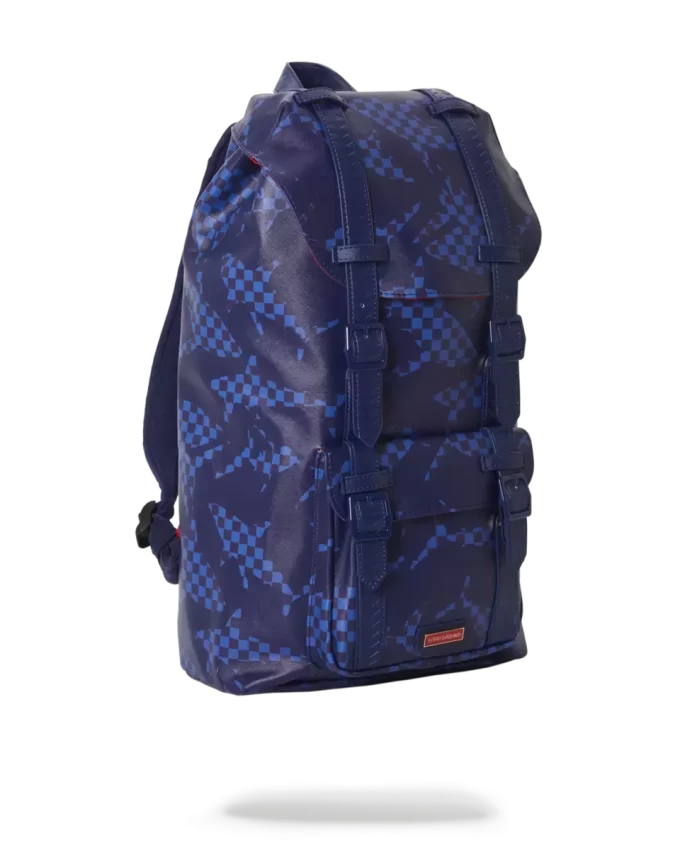 RUCSAC SHARK CHECK (ALBASTRU) HILLS