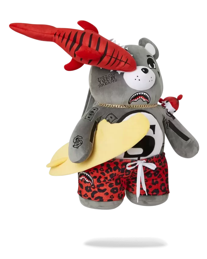 RUCSAC SHARK FRIENDS MONEYBEAR URSULET DE PLUȘ RUCSAC SHARK FRIENDS MONEYBEAR URSULET DE PLUȘ