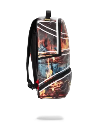 Rucsac SPALDING X SPRAYGROUND FIRE MONEY
