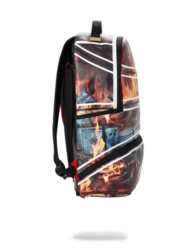 Rucsac SPALDING X SPRAYGROUND FIRE MONEY Rucsac SPALDING X SPRAYGROUND FIRE MONEY