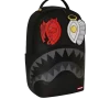 Rucsac SPLIT SAINT cu 6 ochi și închidere velcro detașabilă, model rechin Rucsac SPLIT SAINT cu 6 ochi și închidere velcro detașabilă, model rechin
