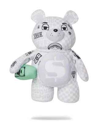 RUCSAC SPLIT THE CHECK (PEARL) MONEYBEAR URSULET DE PLUȘ