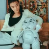RUCSAC SPLIT THE CHECK (PEARL) MONEYBEAR URSULET DE PLUȘ RUCSAC SPLIT THE CHECK (PEARL) MONEYBEAR URSULET DE PLUȘ
