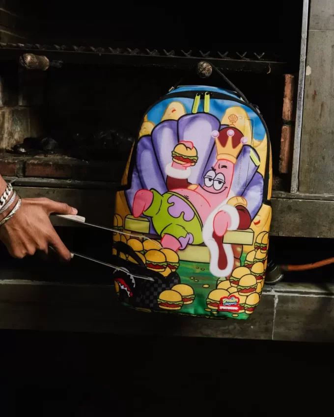 RUCSAC SPONGEBOB KRABBY REGELE PATRICK RUCSAC SPONGEBOB KRABBY REGELE PATRICK