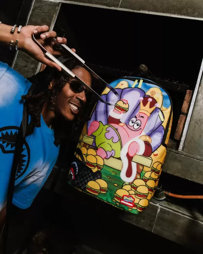 RUCSAC SPONGEBOB KRABBY REGELE PATRICK RUCSAC SPONGEBOB KRABBY REGELE PATRICK