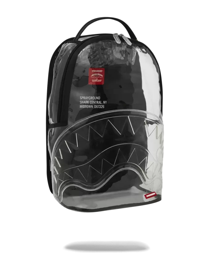 RUCSAC TRANSPARENT – SHARK CENTRAL RUCSAC TRANSPARENT – SHARK CENTRAL