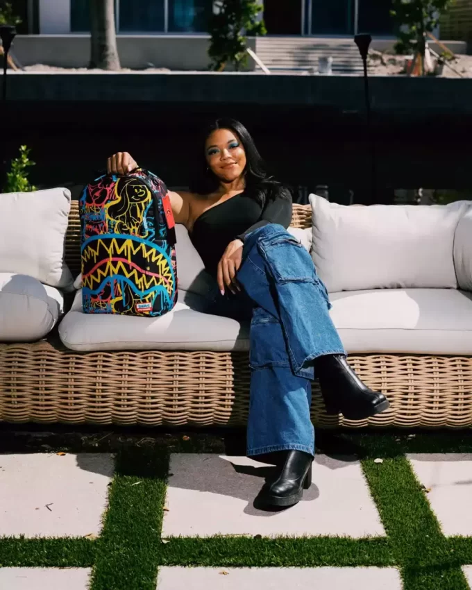 Rucsac Ștrumfii Neon Drip DLXSR Rucsac Ștrumfii Neon Drip DLXSR