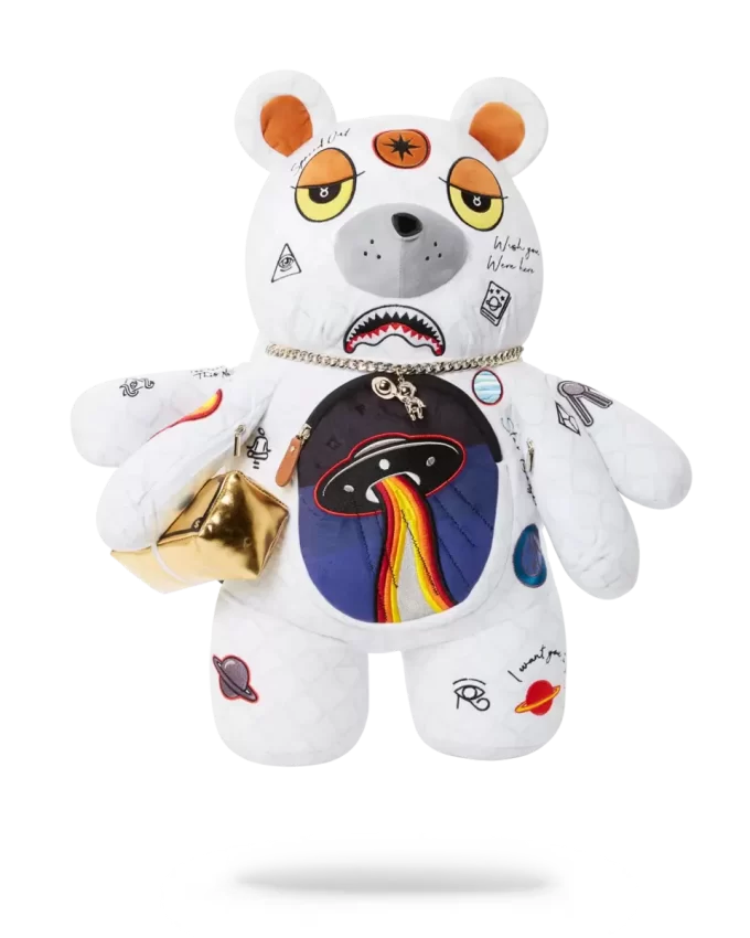 Rucsac UFO SPACED OUT MONEYBEAR Ursuleț de pluș Rucsac UFO SPACED OUT MONEYBEAR Ursuleț de pluș