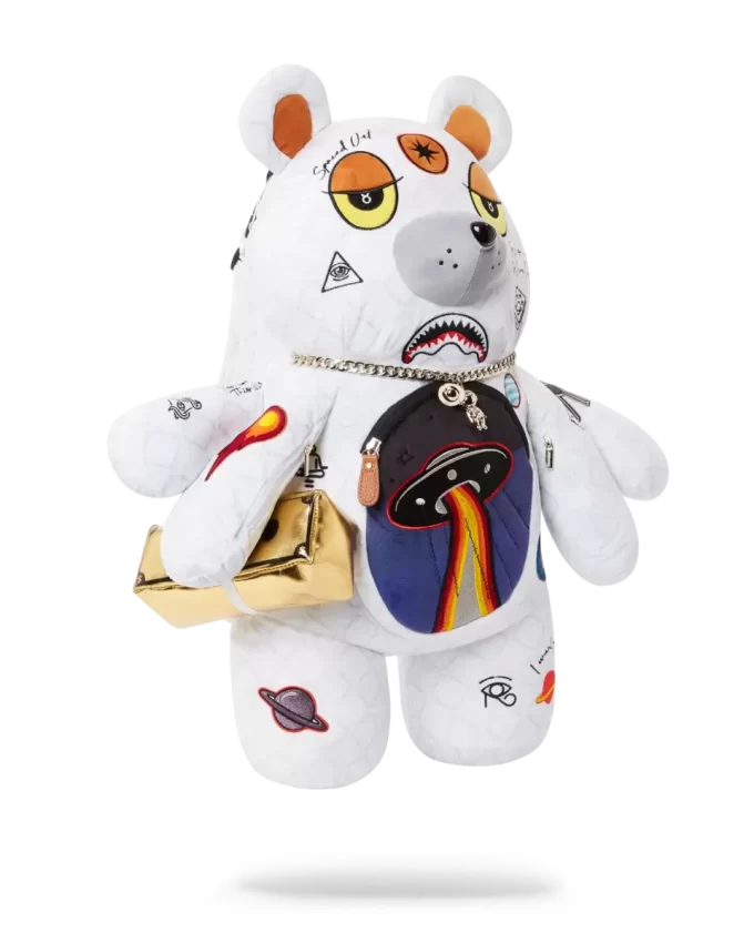 Rucsac UFO SPACED OUT MONEYBEAR Ursuleț de pluș Rucsac UFO SPACED OUT MONEYBEAR Ursuleț de pluș