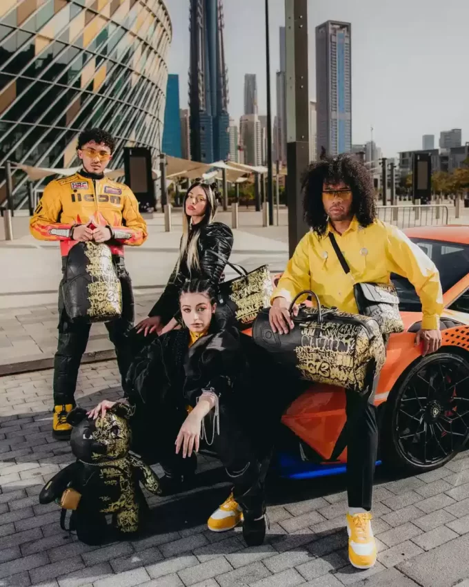 Rucsac ursuleț de pluș HALF GRAFF GLIDE MONEYBEAR Rucsac ursuleț de pluș HALF GRAFF GLIDE MONEYBEAR