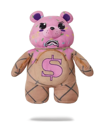 RUCSAC URSULEȚ DE PLUȘ I SCREAM MONEYBEAR