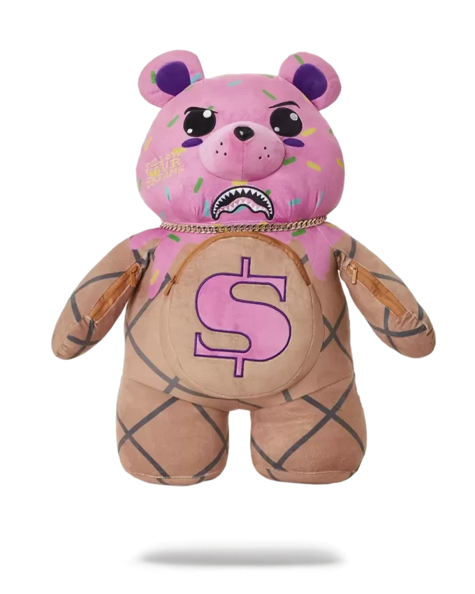 RUCSAC URSULEȚ DE PLUȘ I SCREAM MONEYBEAR RUCSAC URSULEȚ DE PLUȘ I SCREAM MONEYBEAR