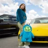 RUCSAC URSULEȚ DE PLUȘ MONEY „COOKIE” RUCSAC URSULEȚ DE PLUȘ MONEY „COOKIE”
