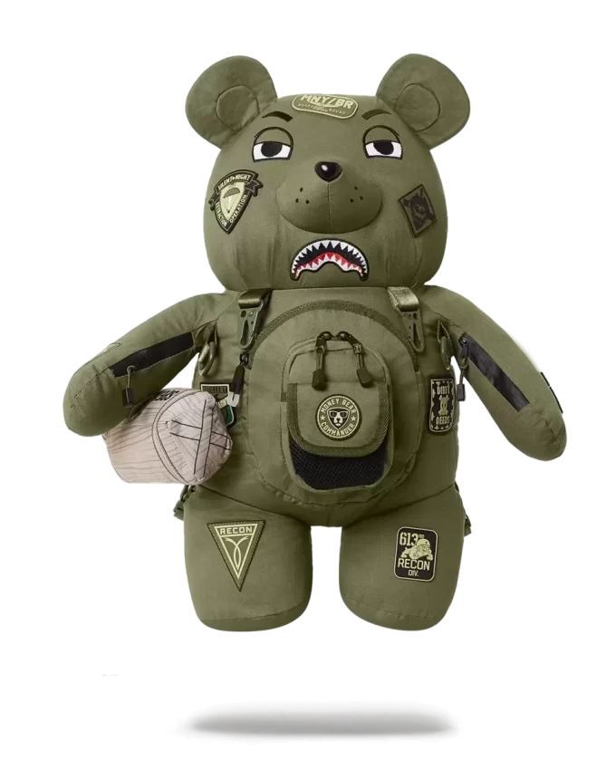 Rucsac ursuleț de pluș Moneybear, Operațiuni Speciale, FULL THROTTLE