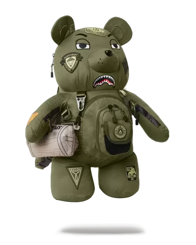 Rucsac ursuleț de pluș Moneybear, Operațiuni Speciale, FULL THROTTLE