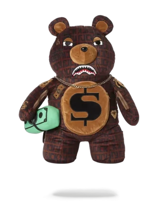 RUCSAC URSULEȚ DE PLUȘ OFFENDED MONEYBEAR