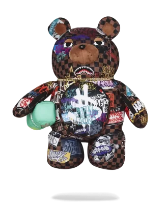 RUCSAC URSULEȚ DE PLUȘ SHARKS IN PARIS THE RIZZ MONEYBEAR
