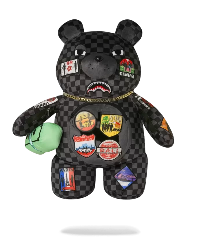 RUCSAC URSULET DE PLUȘ GLOBAL MOGUL UNLIMITED MILES MONEYBEAR RUCSAC URSULET DE PLUȘ GLOBAL MOGUL UNLIMITED MILES MONEYBEAR