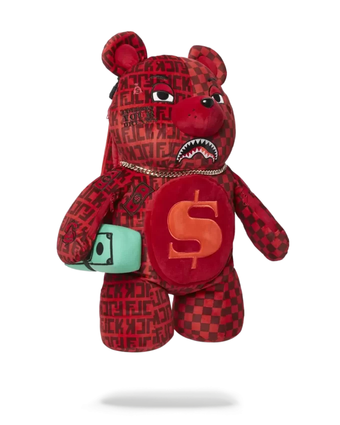 RUCSAC VENI VIDI VICI MONEYBEAR URSULET DE PLUȘ RUCSAC VENI VIDI VICI MONEYBEAR URSULET DE PLUȘ