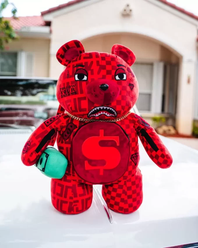 RUCSAC VENI VIDI VICI MONEYBEAR URSULET DE PLUȘ RUCSAC VENI VIDI VICI MONEYBEAR URSULET DE PLUȘ