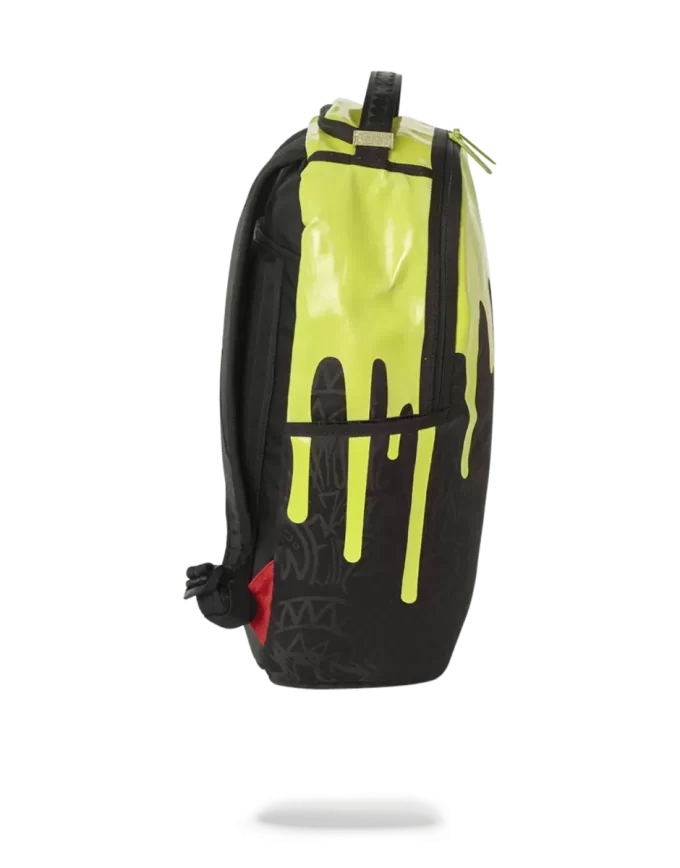 RUCSAC VERDE NEON DRIP (UNUL DIN UNU) RUCSAC VERDE NEON DRIP (UNUL DIN UNU)