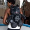 Rucsac WHAT THE BEEP SHARK MONEYBEAR cu ursuleț de pluș Rucsac WHAT THE BEEP SHARK MONEYBEAR cu ursuleț de pluș