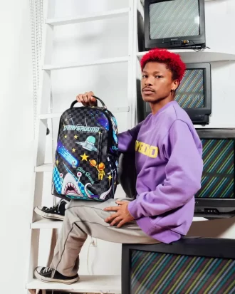 Rucsac WTF ALIEN INVASION (DLXV)