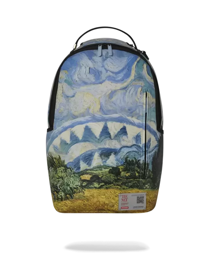 RUCSACUL MET VAN GOGH CÂMP DE GRÂU CU CHIPORAȘI RUCSACUL MET VAN GOGH CÂMP DE GRÂU CU CHIPORAȘI