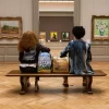 RUCSACUL MET VAN GOGH CÂMP DE GRÂU CU CHIPORAȘI RUCSACUL MET VAN GOGH CÂMP DE GRÂU CU CHIPORAȘI