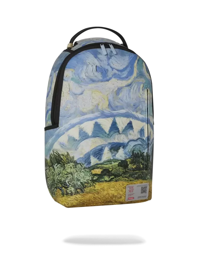 RUCSACUL MET VAN GOGH CÂMP DE GRÂU CU CHIPORAȘI RUCSACUL MET VAN GOGH CÂMP DE GRÂU CU CHIPORAȘI