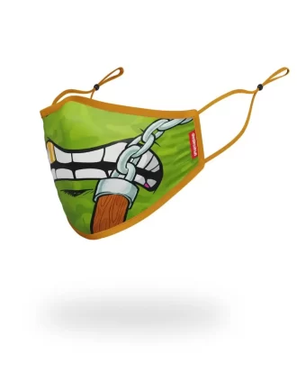 TMNT ADULT: RECHINUL MICHELANGELO, MĂSCA DE FAȚĂ MIXATĂ