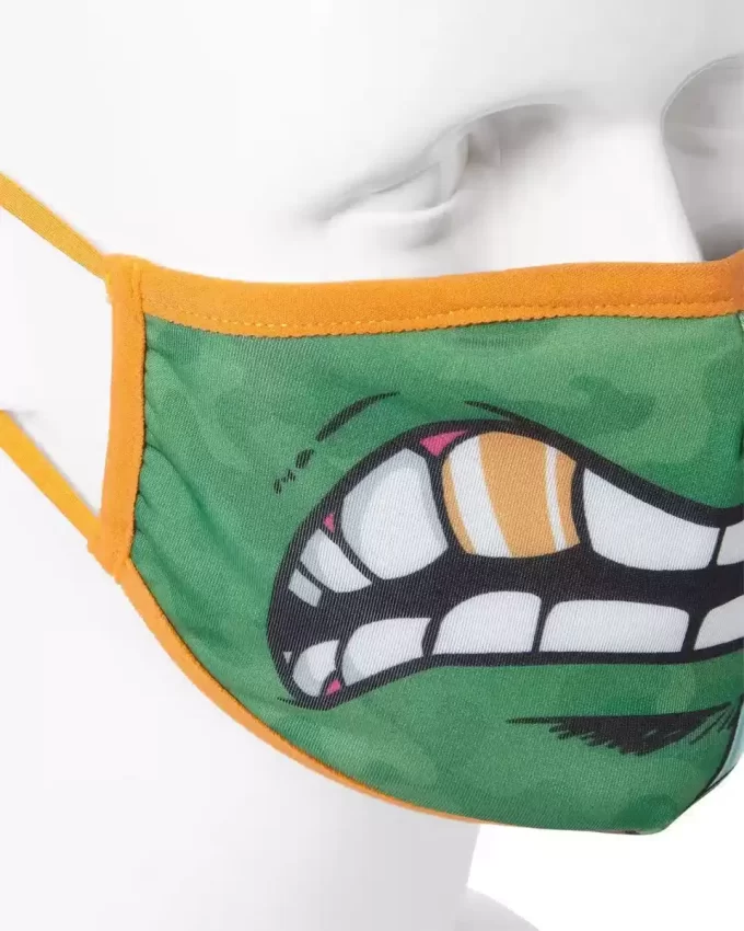 TMNT ADULT: RECHINUL MICHELANGELO, MĂSCA DE FAȚĂ MIXATĂ TMNT ADULT: RECHINUL MICHELANGELO, MĂSCA DE FAȚĂ MIXATĂ