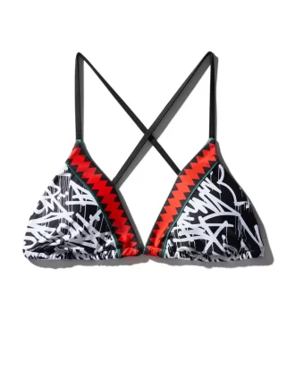 TOP DE BIKINI SCRIBBLE