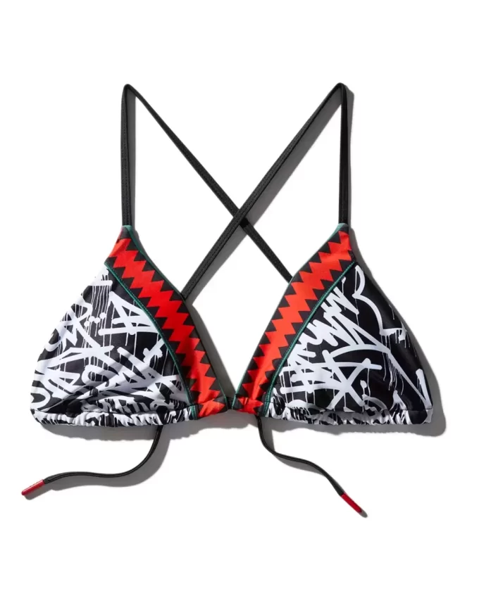TOP DE BIKINI SCRIBBLE TOP DE BIKINI SCRIBBLE