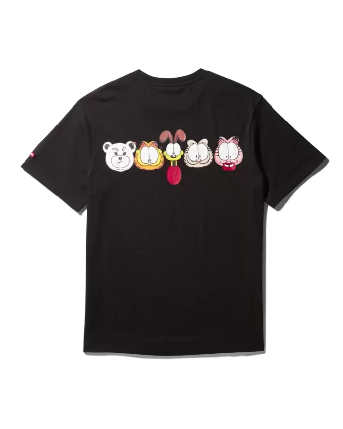 TRICOU GARFIELD GRAFIC (NEGRU)