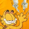 TRICOU GRAFIC CU PISICĂ GARFIELD (PORTOCALIU)