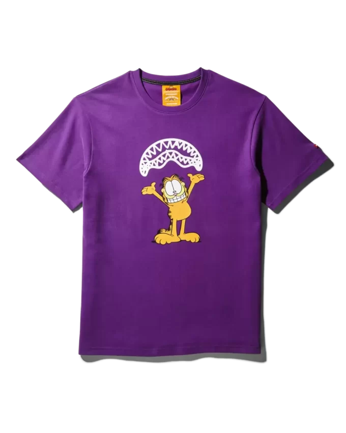 TRICOU GRAFIC GARFIELD SHARKMOUTH (MOV)